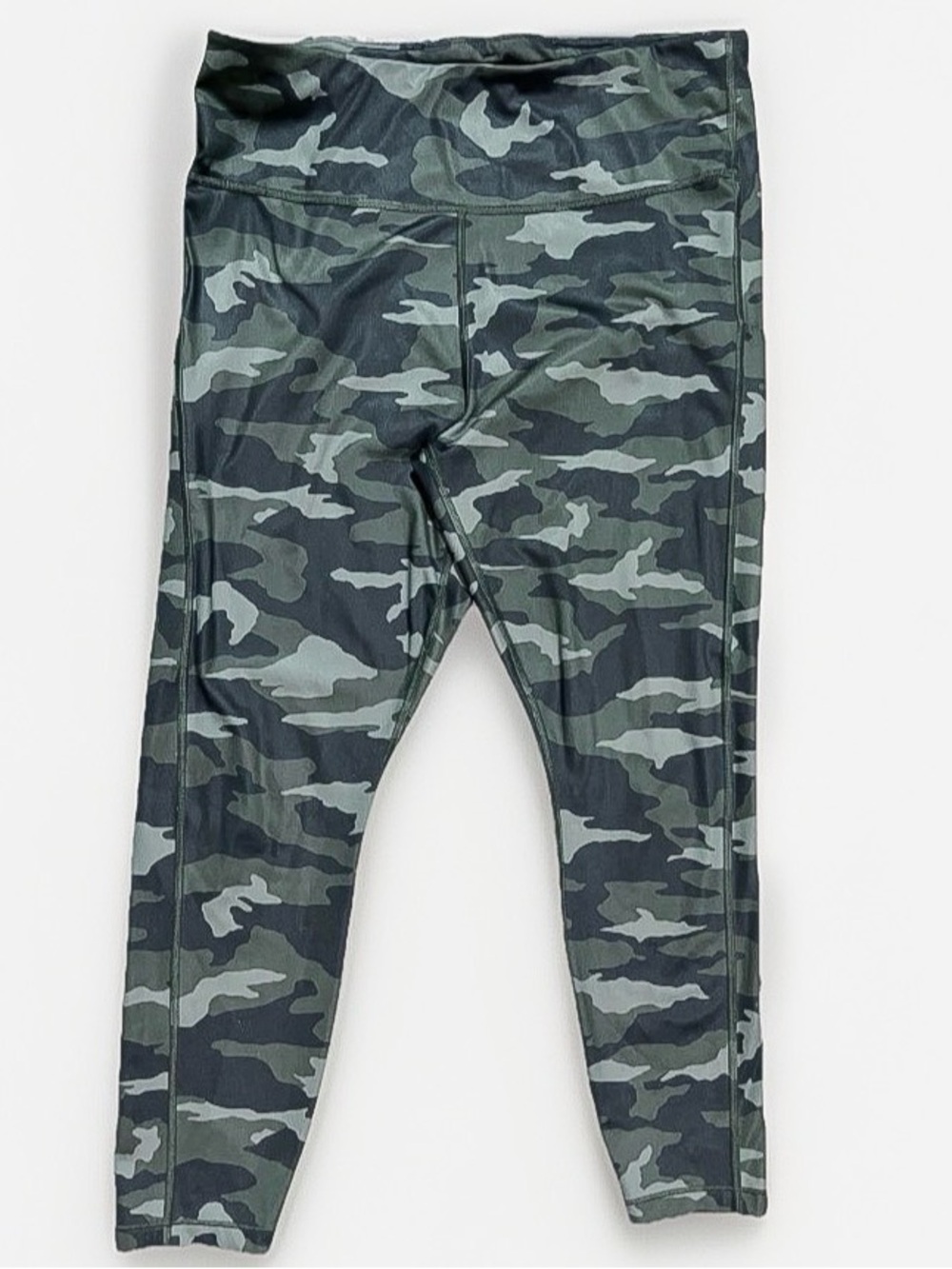 Athleta Women’s Ultimate Camo 7/8 Tight Ankle Leggings Size Large Green